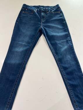 Seven7 Women's High Rise Skinny Jeans Dark Wash Size 10
